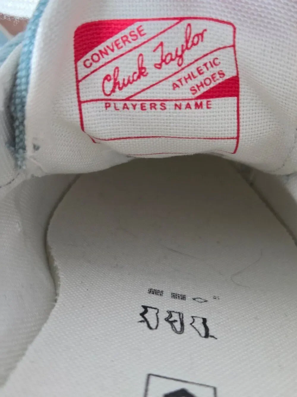 NWOB CONVERSE CHUCK TAYLOR SKY BLUE MULES SNEAKERS SIZE 9 WMN 7 MENS